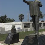 The statue of Kwame Nkrumah was beheaded during the 1967 coup. (Flickr/Rowan Collins)