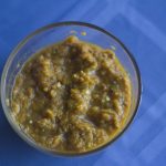 The end result: perfect harissa.