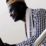 Gaston Bappa is keen to preserve Africa's heritage. (Pic: Terry Morris)