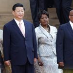 South African President Jacob Zuma and his fourth wife Bongi Ngema welcome China's President Xi Jinping and his wife Peng Liyuan for a working visit to South Africa in March 2013. (Pic: Reuters)