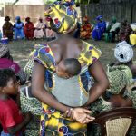 Women attend a meeting for eradicating female genital mutilation in the western Senegalese village of Diabougo. (Pic: Reuters)