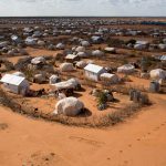 An aerial view shows an extension of the Ifo camp, one of several refugee settlements in Dadaab. (Pic: Reuters)