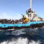 Several hundred migrants, mostly Africans but also including many fleeing the civil war in Syria, leave Libya every day on rickety boats hoping to make it to Europe. (Pic: AFP)