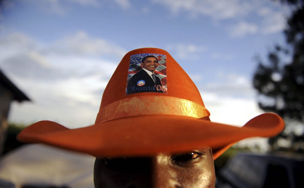 Some Kenyans are looking forward to the US president’s visit. Pic: Tony Karumba/AFP